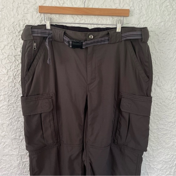 Duluth Trading Men’s Dry on the Fly Cargo Pants Gray XL x 36 - Picture 3 of 8